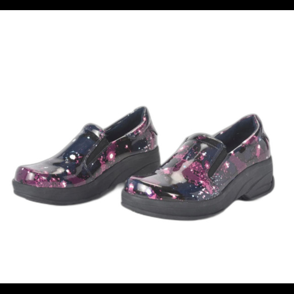 Easy Works By Easy Street Patent Slip On Celestial Clogs Size 7 - Picture 4 of 6